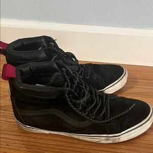 Vans Black High-Top Sneakers